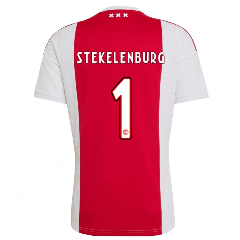 Danxen Damen Maarten Stekelenburg #1 Rot Weiß Gelb Heimtrikot Trikot 2026/27 T-Shirt Schweiz
