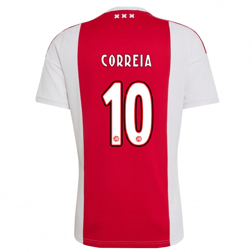 Danxen Damen Tim Correia #10 Rot Weiß Gelb Heimtrikot Trikot 2026/27 T-Shirt Schweiz
