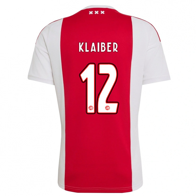 Danxen Damen Sean Klaiber #12 Rot Weiß Gelb Heimtrikot Trikot 2026/27 T-Shirt Schweiz