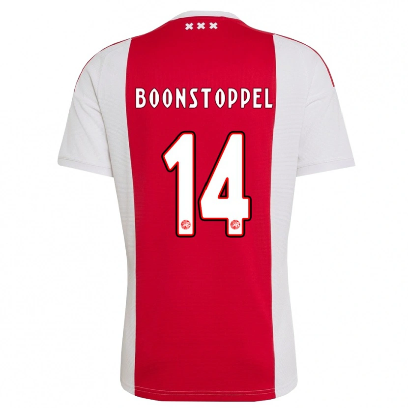 Danxen Damen Jesse Boonstoppel #14 Rot Weiß Gelb Heimtrikot Trikot 2026/27 T-Shirt Schweiz