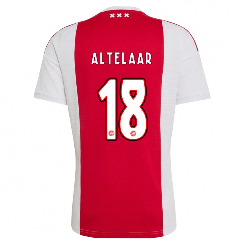 Danxen Damen Jamie Altelaar #18 Rot Weiß Gelb Heimtrikot Trikot 2026/27 T-Shirt Schweiz