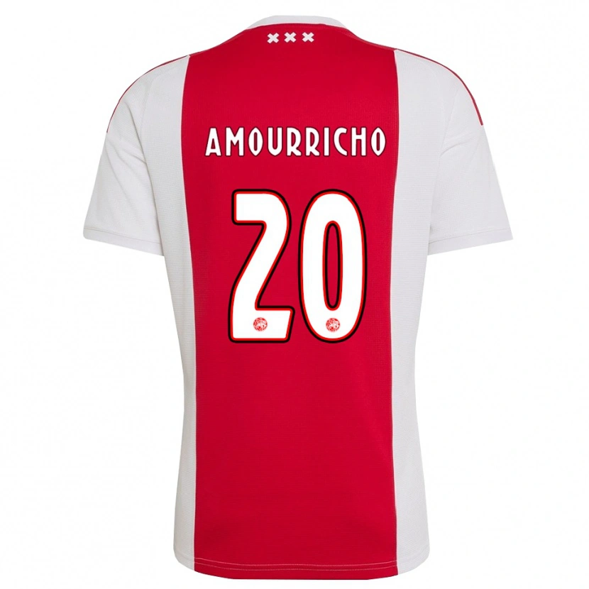 Danxen Damen Amourricho Van Axel Dongen #20 Rot Weiß Gelb Heimtrikot Trikot 2026/27 T-Shirt Schweiz