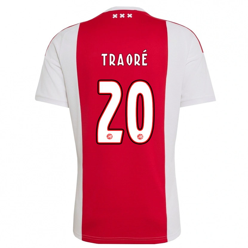 Danxen Damen Bertrand Traore #20 Rot Weiß Gelb Heimtrikot Trikot 2026/27 T-Shirt Schweiz