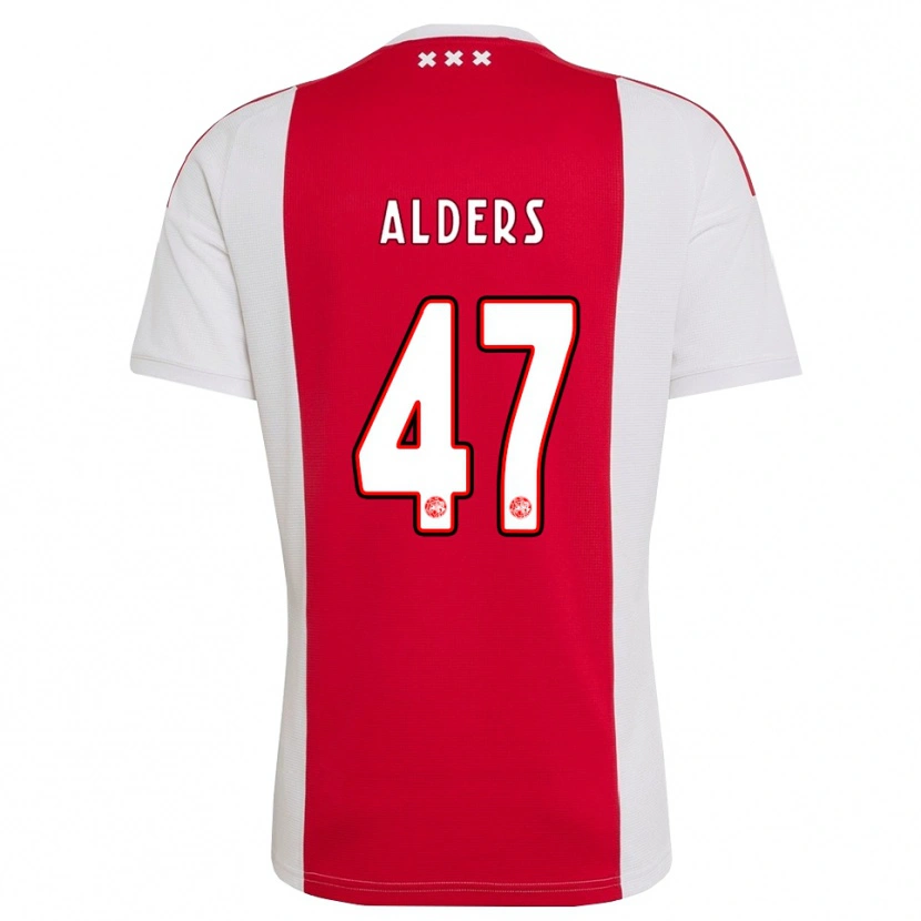 Danxen Damen Gerald Alders #47 Rot Weiß Gelb Heimtrikot Trikot 2026/27 T-Shirt Schweiz