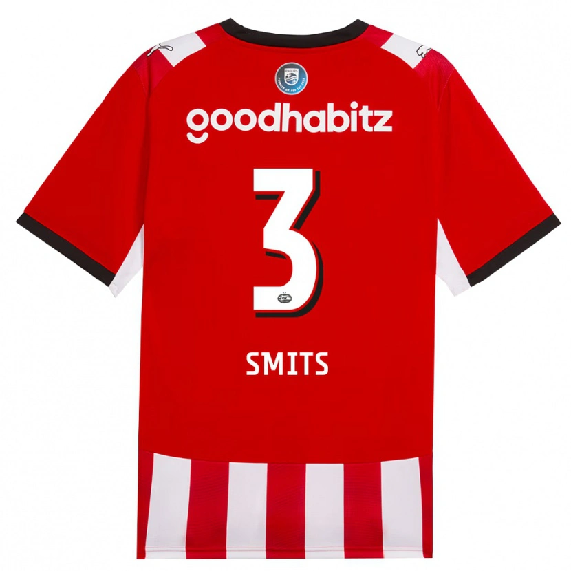 Danxen Damen Thomas Smits #3 Rot Weiß Schwarz Heimtrikot Trikot 2026/27 T-Shirt Schweiz