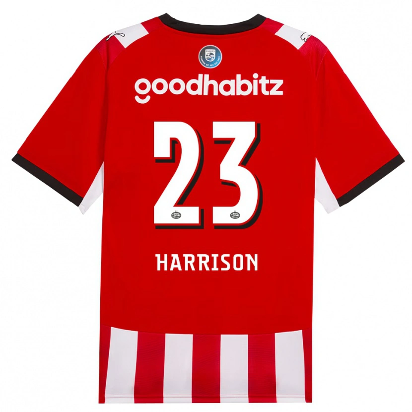 Danxen Damen Amy Harrison #23 Rot Weiß Schwarz Heimtrikot Trikot 2026/27 T-Shirt Schweiz