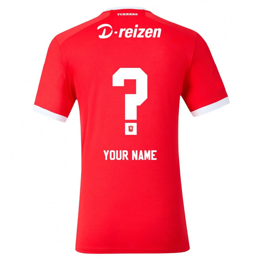 Danxen Damen Ihren Namen #0 Rot Weiß Heimtrikot Trikot 2026/27 T-Shirt Schweiz