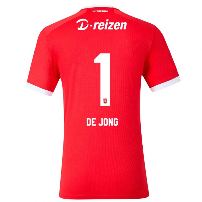 Danxen Damen Danielle De Jong #1 Rot Weiß Heimtrikot Trikot 2026/27 T-Shirt Schweiz