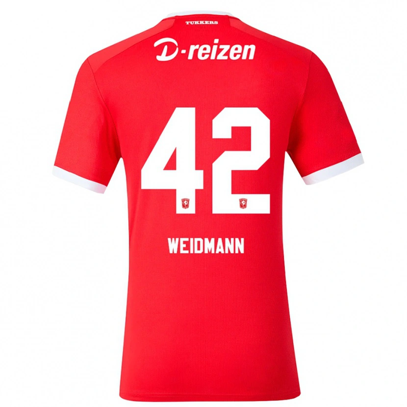 Danxen Damen Daouda Weidmann #42 Rot Weiß Heimtrikot Trikot 2026/27 T-Shirt Schweiz