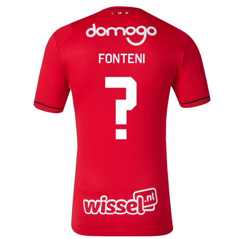 Danxen Damen Jahlani Fonteni #0 Rot Weiß Schwarz Heimtrikot Trikot 2026/27 T-Shirt Schweiz