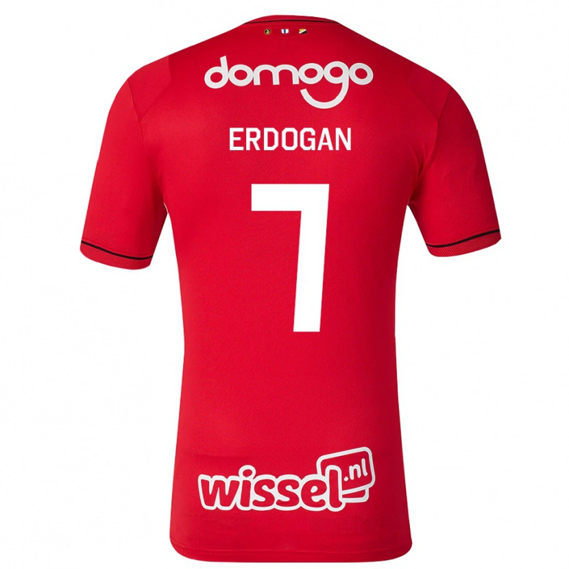 Danxen Damen Talha Erdogan #7 Rot Weiß Schwarz Heimtrikot Trikot 2026/27 T-Shirt Schweiz