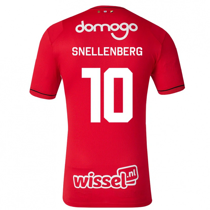 Danxen Damen Maxime Snellenberg #10 Rot Weiß Schwarz Heimtrikot Trikot 2026/27 T-Shirt Schweiz
