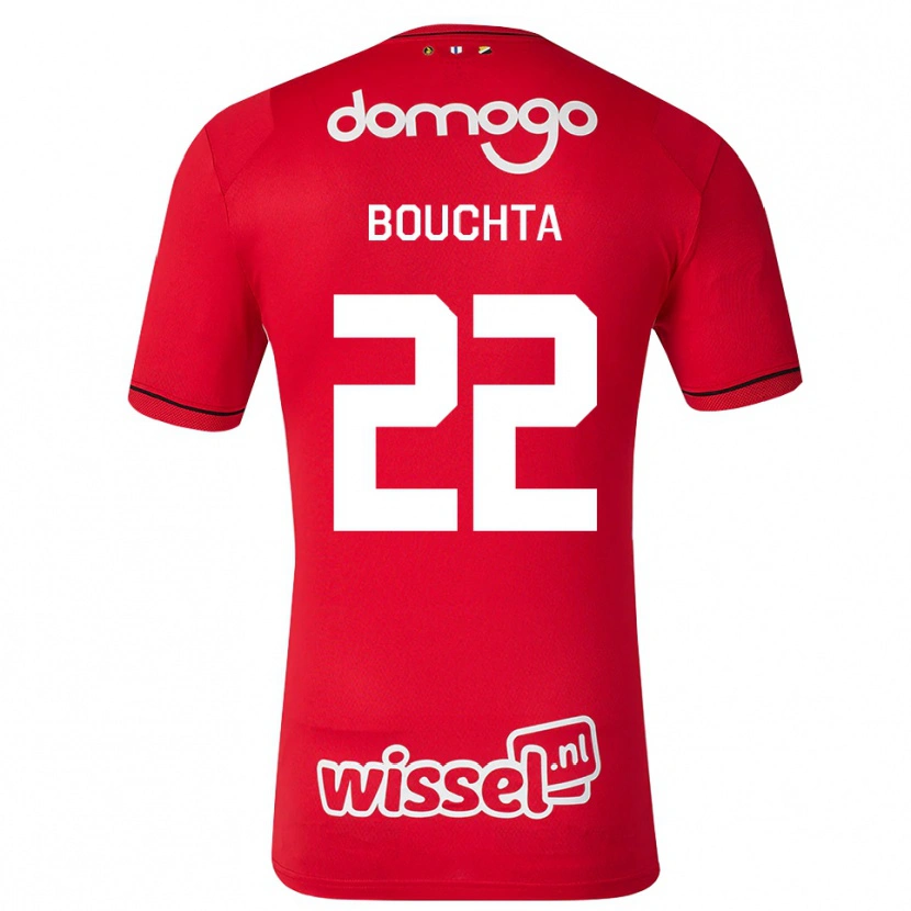 Danxen Damen Dani Bouchta #22 Rot Weiß Schwarz Heimtrikot Trikot 2026/27 T-Shirt Schweiz