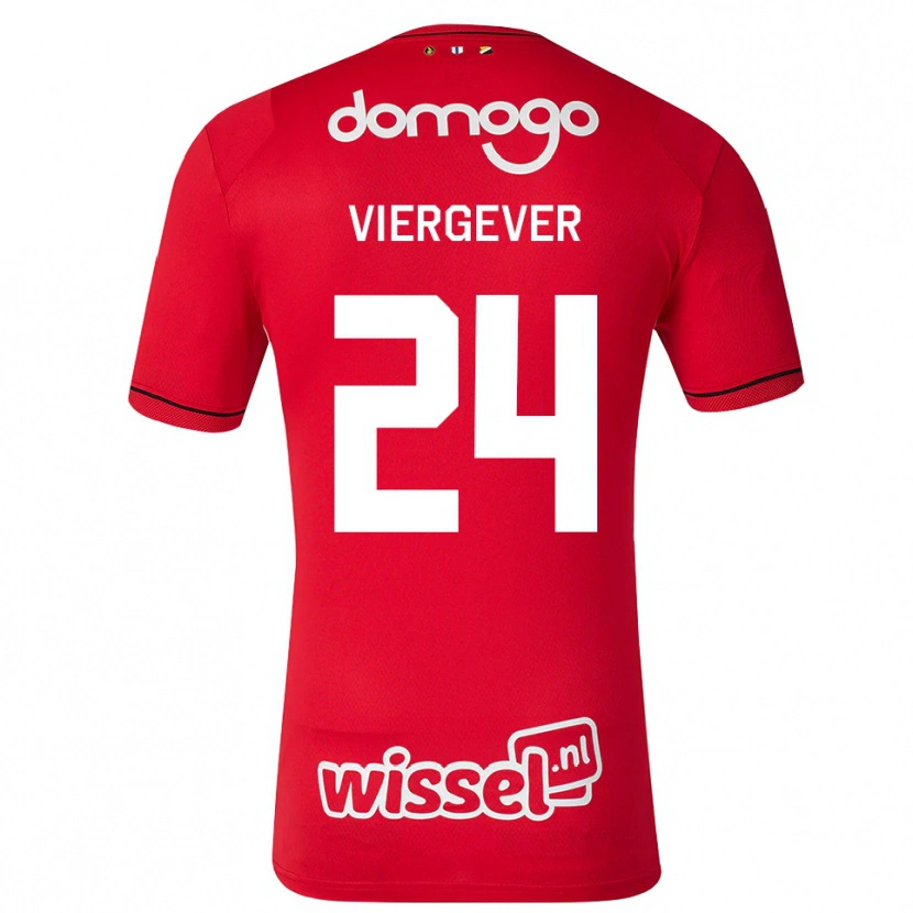 Danxen Damen Nick Viergever #24 Rot Weiß Schwarz Heimtrikot Trikot 2026/27 T-Shirt Schweiz