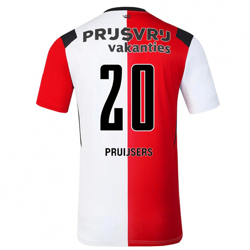 Danxen Damen Tom Pruijsers #20 Rot Weiß Schwarz Heimtrikot Trikot 2026/27 T-Shirt Schweiz