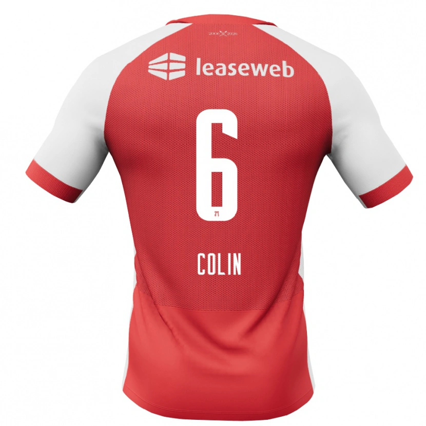 Danxen Damen Isa Colin #6 Rot Weiß Schwarz Heimtrikot Trikot 2026/27 T-Shirt Schweiz