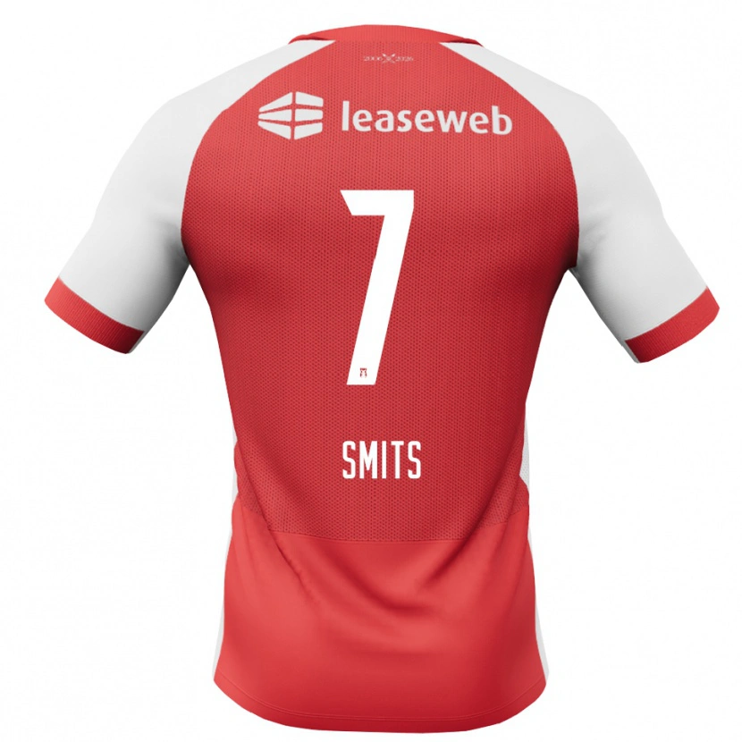 Danxen Damen Anthony Smits #7 Rot Weiß Schwarz Heimtrikot Trikot 2026/27 T-Shirt Schweiz