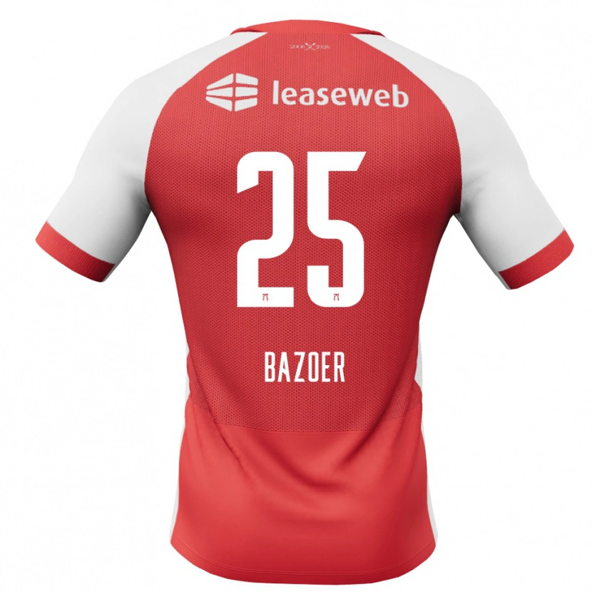 Danxen Damen Riechedly Bazoer #25 Rot Weiß Schwarz Heimtrikot Trikot 2026/27 T-Shirt Schweiz