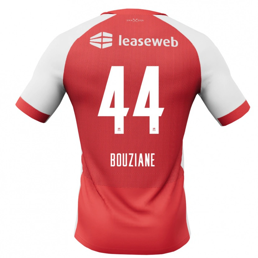 Danxen Damen Wassim Bouziane #44 Rot Weiß Schwarz Heimtrikot Trikot 2026/27 T-Shirt Schweiz