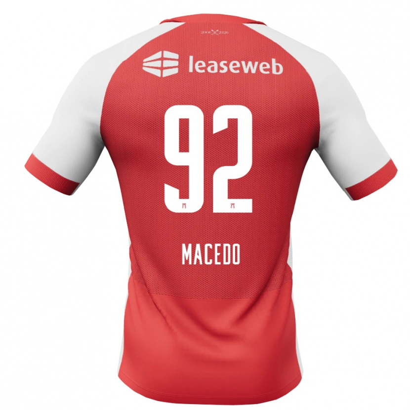 Danxen Damen Rodrigo Macedo #92 Rot Weiß Schwarz Heimtrikot Trikot 2026/27 T-Shirt Schweiz