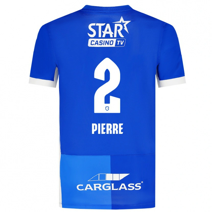 Danxen Damen Kayden Pierre #2 Mittelblau Königlichblau Weiß Heimtrikot Trikot 2026/27 T-Shirt Schweiz