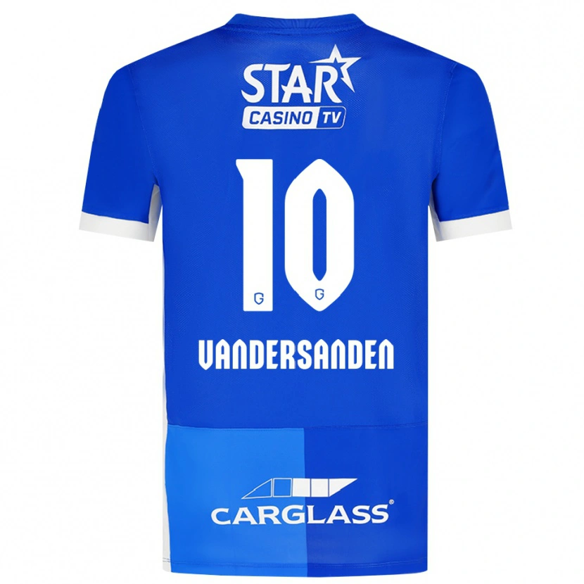 Danxen Damen Sien Vandersanden #10 Mittelblau Königlichblau Weiß Heimtrikot Trikot 2026/27 T-Shirt Schweiz