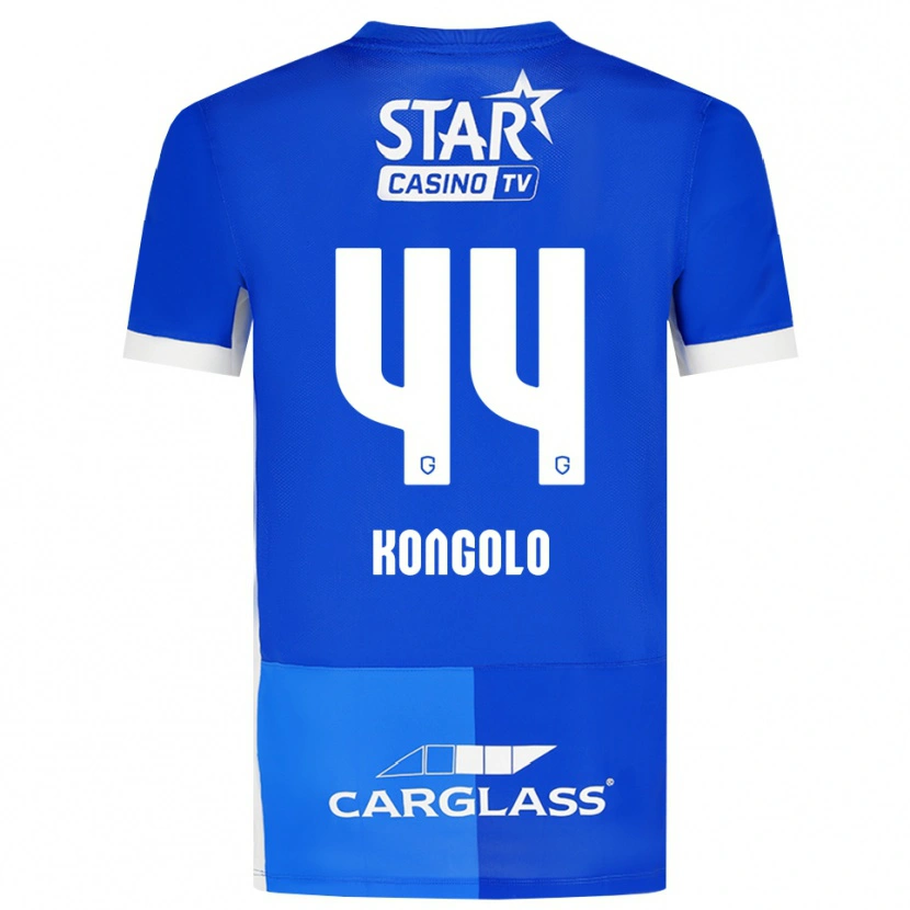 Danxen Damen Josué Kongolo #44 Mittelblau Königlichblau Weiß Heimtrikot Trikot 2026/27 T-Shirt Schweiz