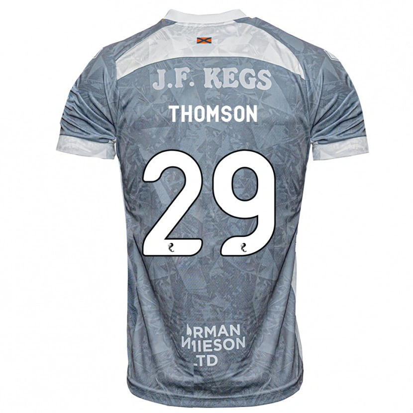 Danxen Damen Miller Thomson #29 Hellgrau Auswärtstrikot Trikot 2026/27 T-Shirt Schweiz
