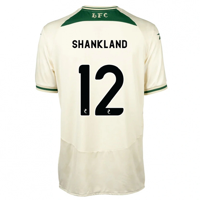 Danxen Damen Cole Shankland #12 Weiß Waldgrün Auswärtstrikot Trikot 2026/27 T-Shirt Schweiz