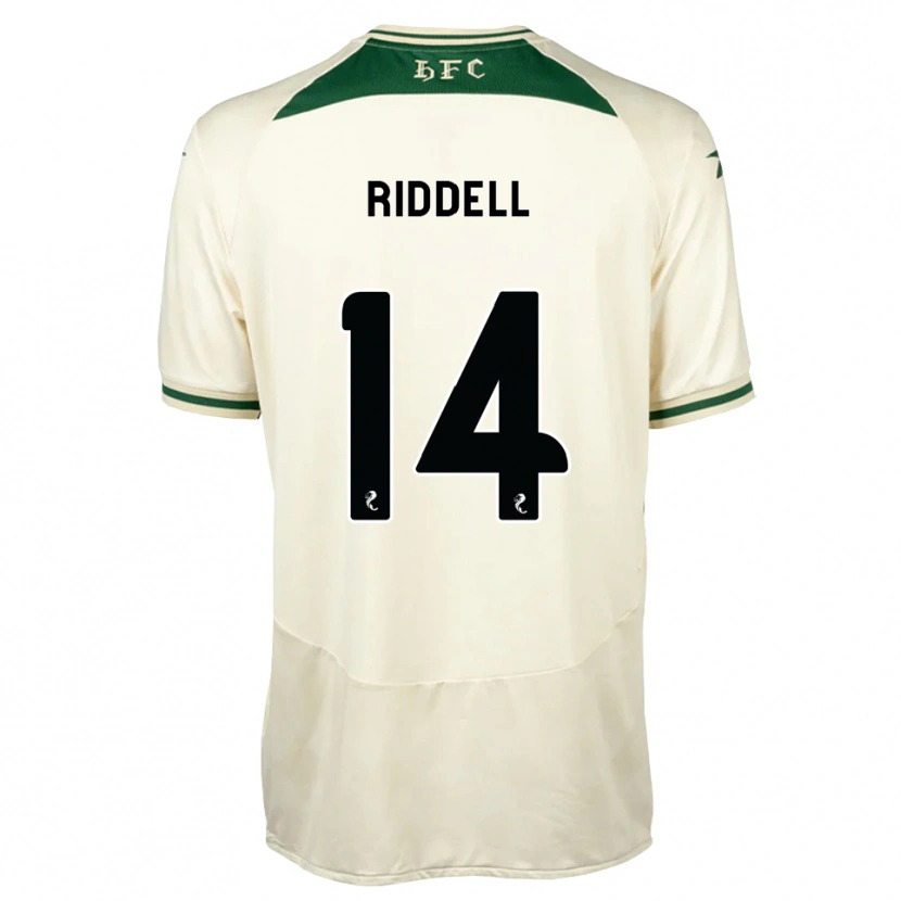Danxen Damen Jaden Riddell #14 Weiß Waldgrün Auswärtstrikot Trikot 2026/27 T-Shirt Schweiz