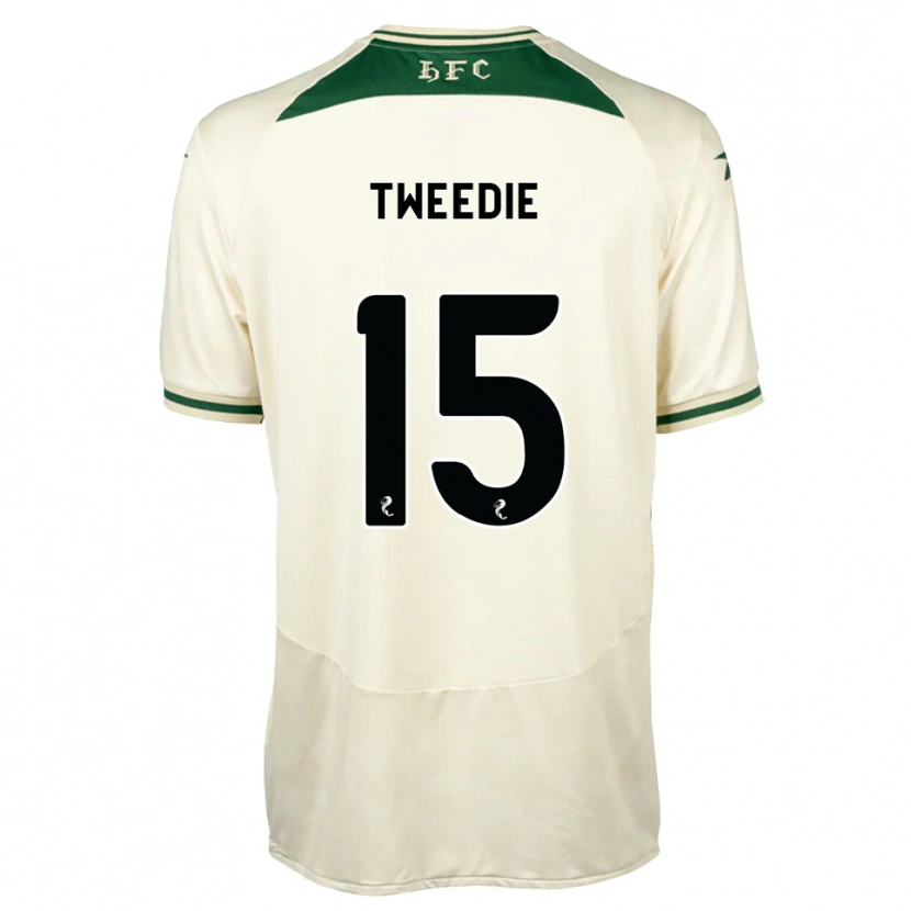 Danxen Damen Lia Tweedie #15 Weiß Waldgrün Auswärtstrikot Trikot 2026/27 T-Shirt Schweiz