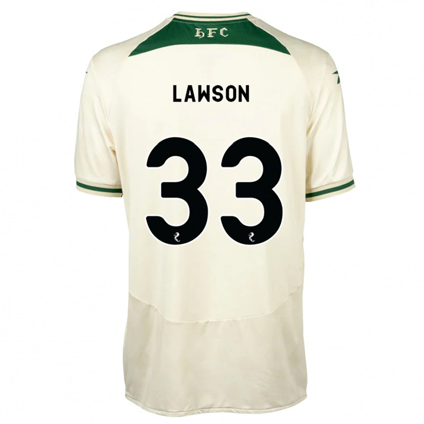 Danxen Damen Poppy Lawson #33 Weiß Waldgrün Auswärtstrikot Trikot 2026/27 T-Shirt Schweiz
