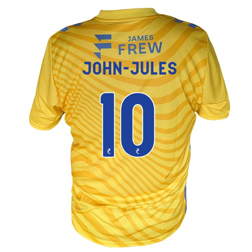 Danxen Damen Tyreece John-Jules #10 Königsblau Gelb Auswärtstrikot Trikot 2026/27 T-Shirt Schweiz