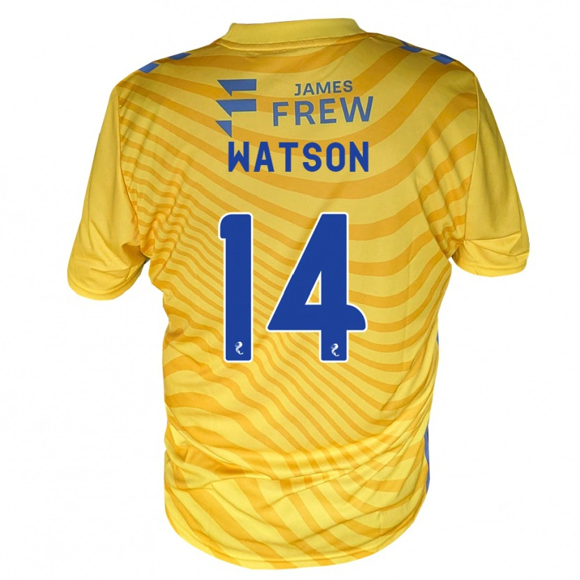 Danxen Damen Craig Watson #14 Königsblau Gelb Auswärtstrikot Trikot 2026/27 T-Shirt Schweiz