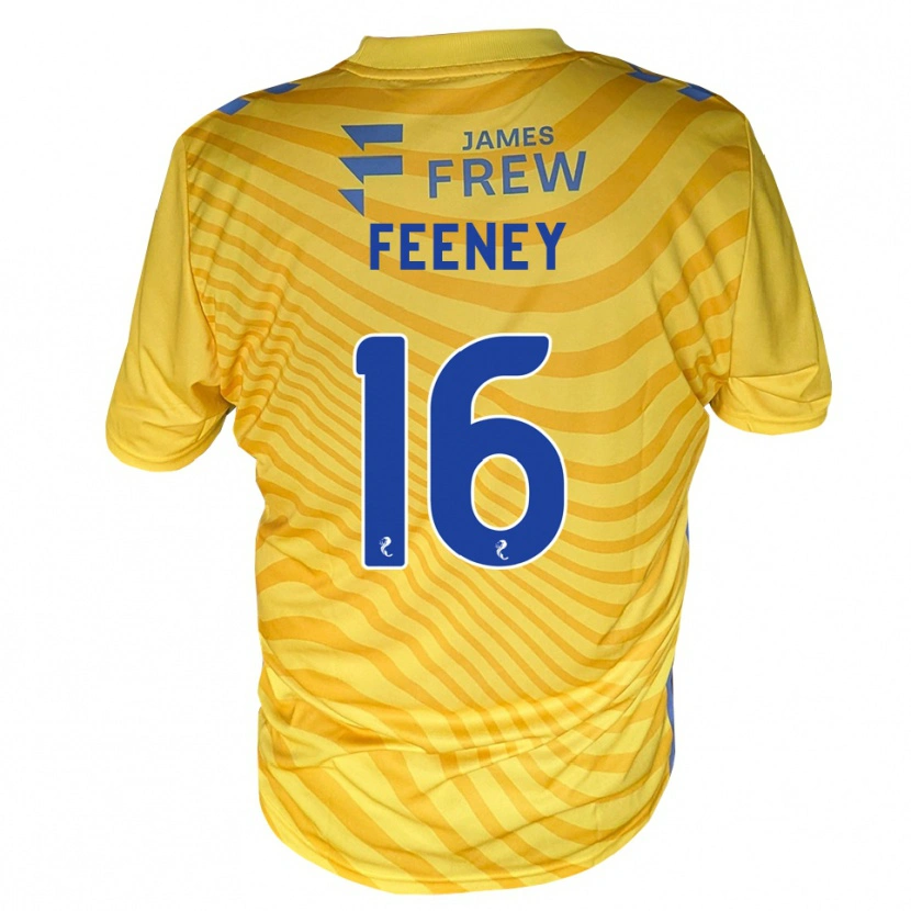 Danxen Damen Guy Feeney #16 Königsblau Gelb Auswärtstrikot Trikot 2026/27 T-Shirt Schweiz
