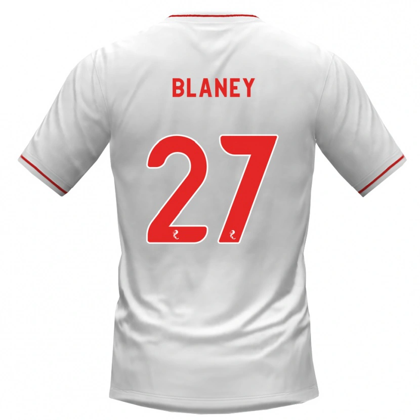 Danxen Damen Shane Blaney #27 Weiß Rot Auswärtstrikot Trikot 2026/27 T-Shirt Schweiz
