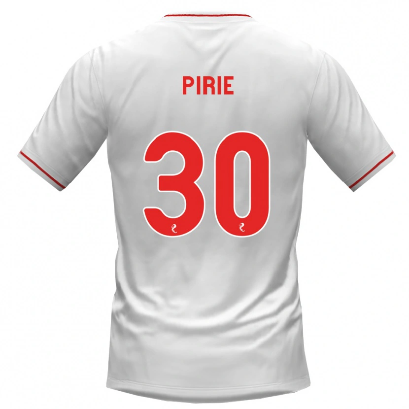 Danxen Damen Rachel Pirie #30 Weiß Rot Auswärtstrikot Trikot 2026/27 T-Shirt Schweiz