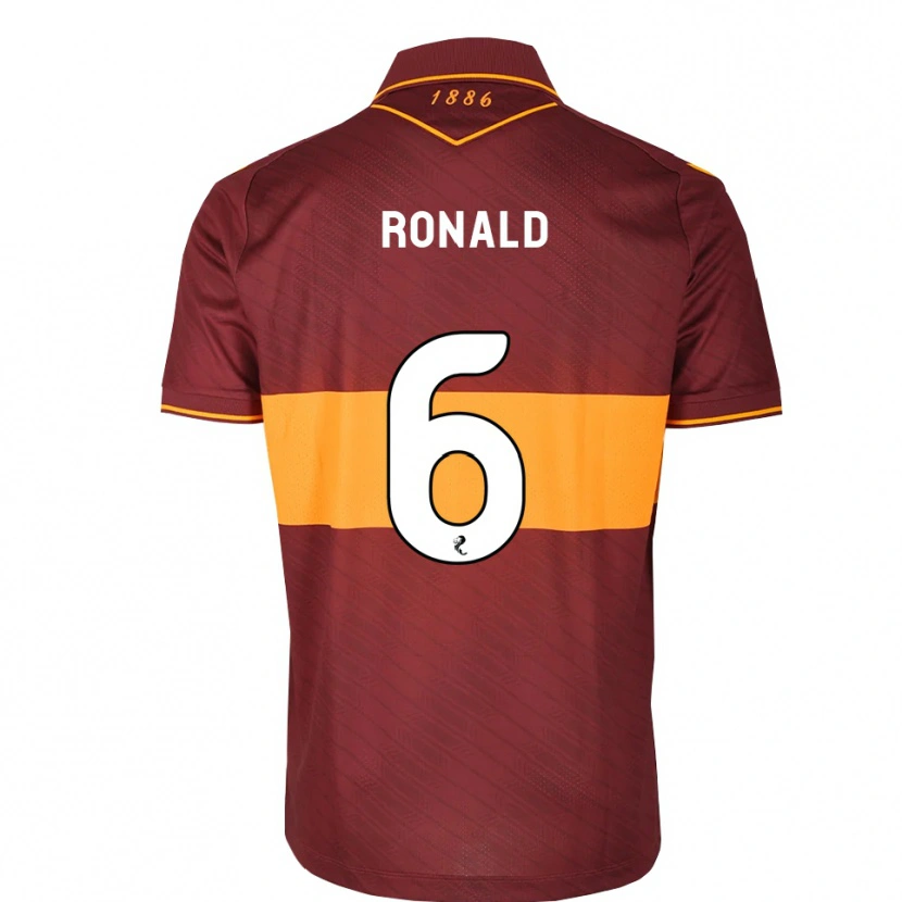 Danxen Damen Lucy Ronald #6 Orange Maroon Auswärtstrikot Trikot 2026/27 T-Shirt Schweiz