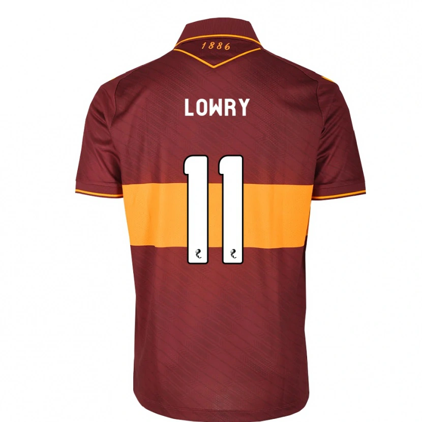 Danxen Damen Alex Lowry #11 Orange Maroon Auswärtstrikot Trikot 2026/27 T-Shirt Schweiz