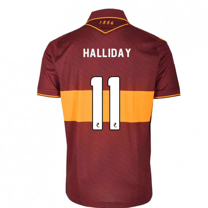 Danxen Damen Andy Halliday #11 Orange Maroon Auswärtstrikot Trikot 2026/27 T-Shirt Schweiz