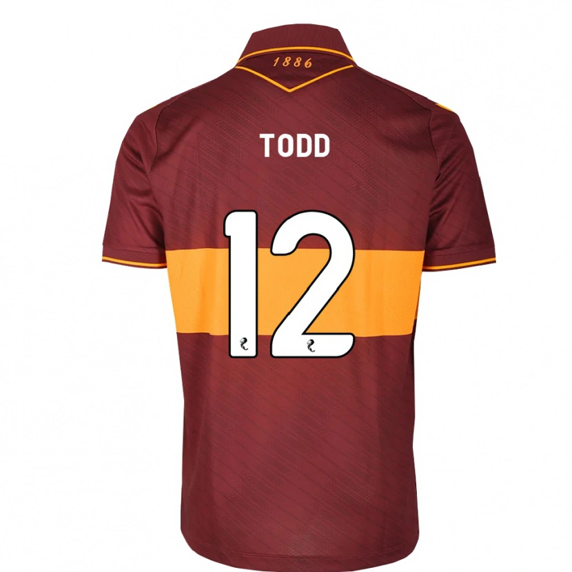 Danxen Damen Rachel Todd #12 Orange Maroon Auswärtstrikot Trikot 2026/27 T-Shirt Schweiz