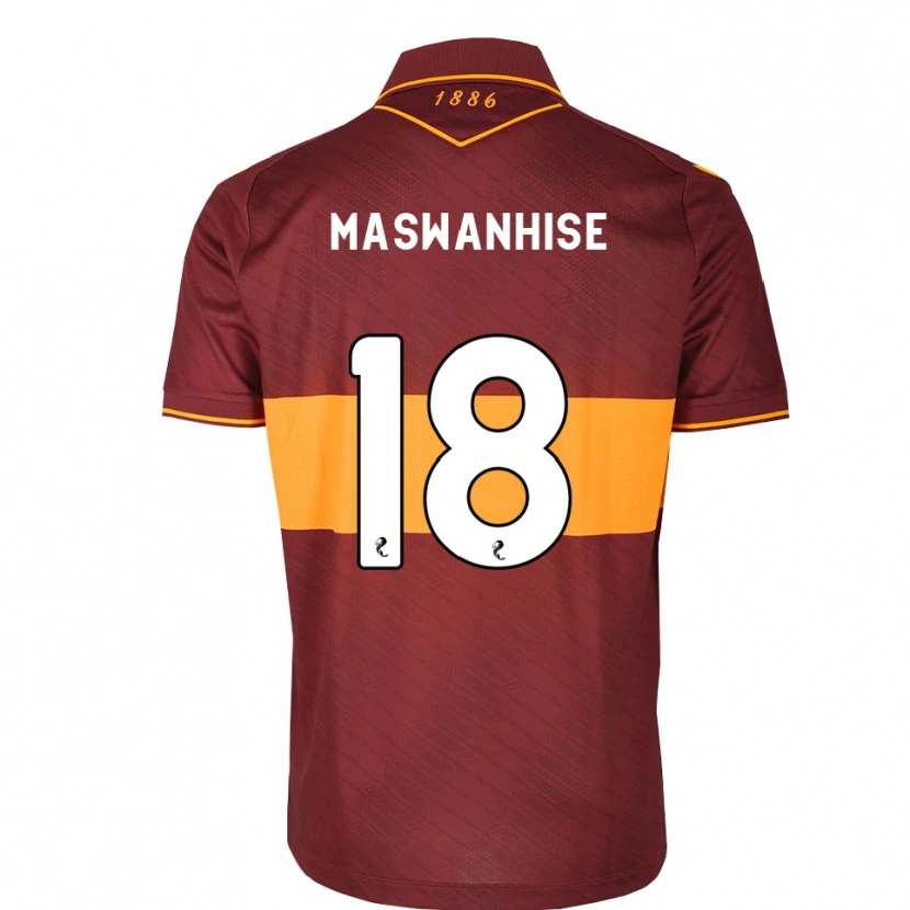 Danxen Damen Tawanda Maswanhise #18 Orange Maroon Auswärtstrikot Trikot 2026/27 T-Shirt Schweiz