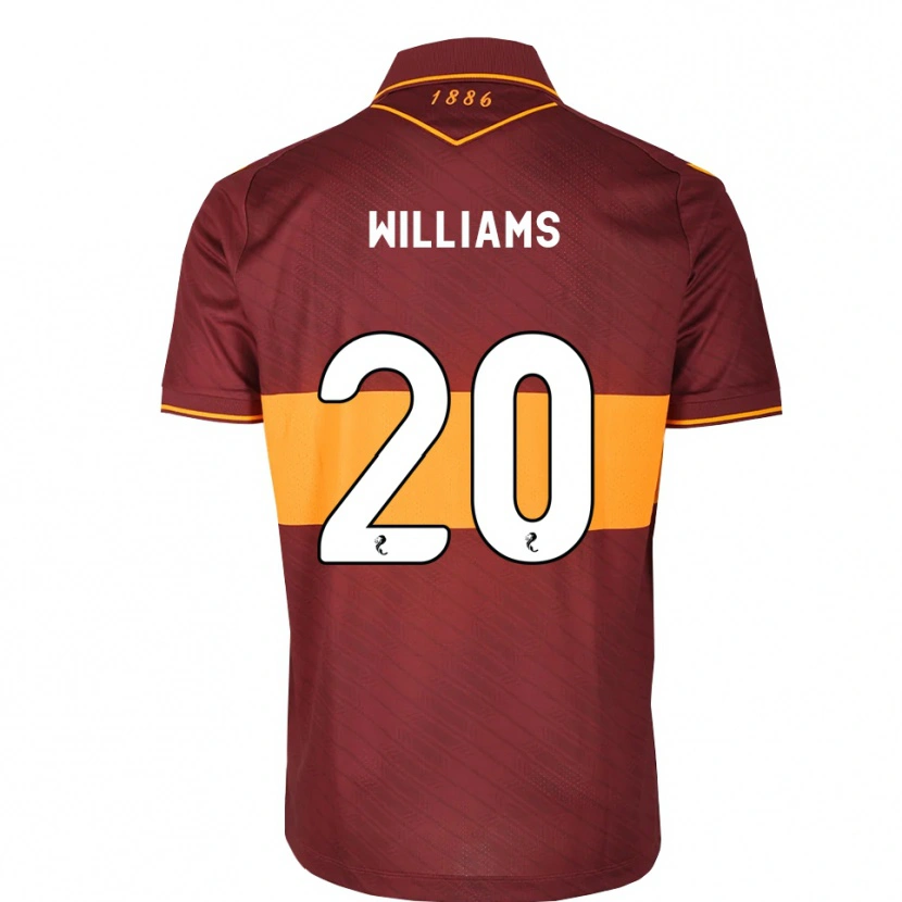 Danxen Damen Dylan Williams #20 Orange Maroon Auswärtstrikot Trikot 2026/27 T-Shirt Schweiz