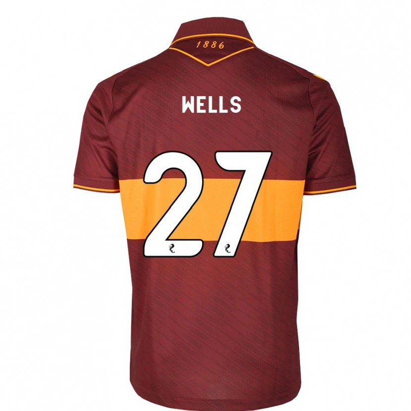 Danxen Damen Dylan Wells #27 Orange Maroon Auswärtstrikot Trikot 2026/27 T-Shirt Schweiz