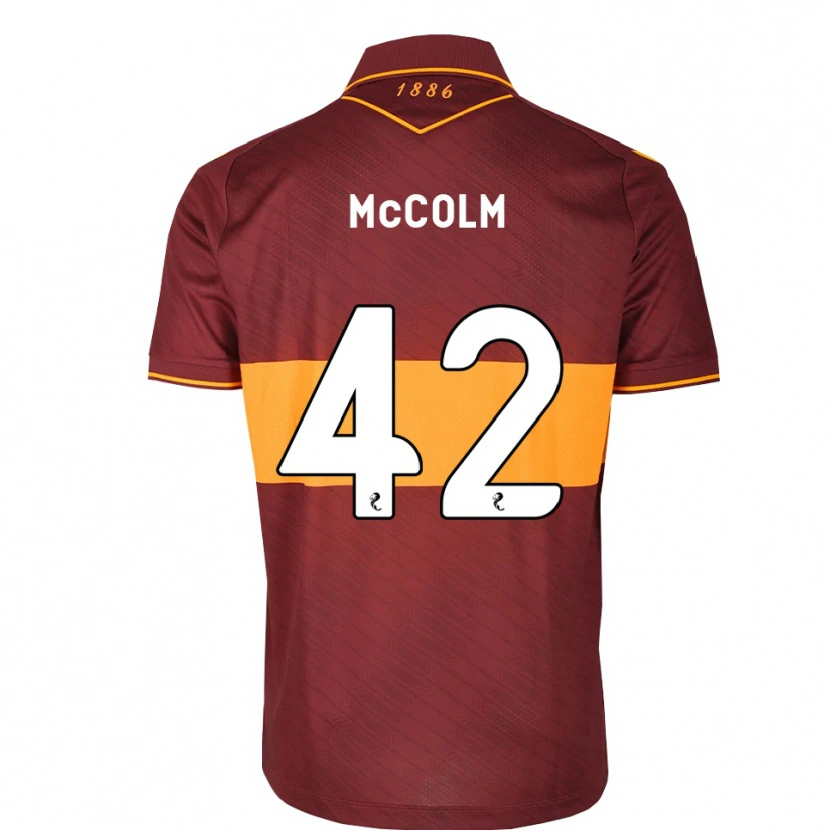 Danxen Damen Rocco Mccolm #42 Orange Maroon Auswärtstrikot Trikot 2026/27 T-Shirt Schweiz
