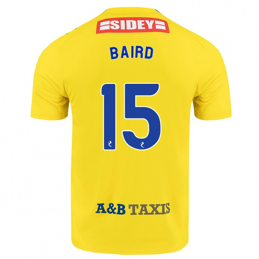 Danxen Damen Jack Baird #15 Gelb Blau Schwarz Auswärtstrikot Trikot 2026/27 T-Shirt Schweiz