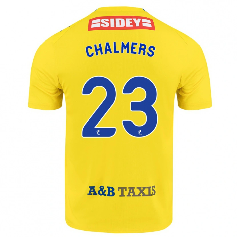 Danxen Damen Logan Chalmers #23 Gelb Blau Schwarz Auswärtstrikot Trikot 2026/27 T-Shirt Schweiz