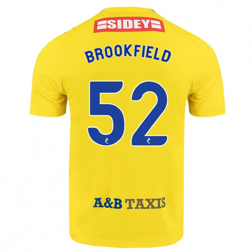 Danxen Damen Arran Brookfield #52 Gelb Blau Schwarz Auswärtstrikot Trikot 2026/27 T-Shirt Schweiz