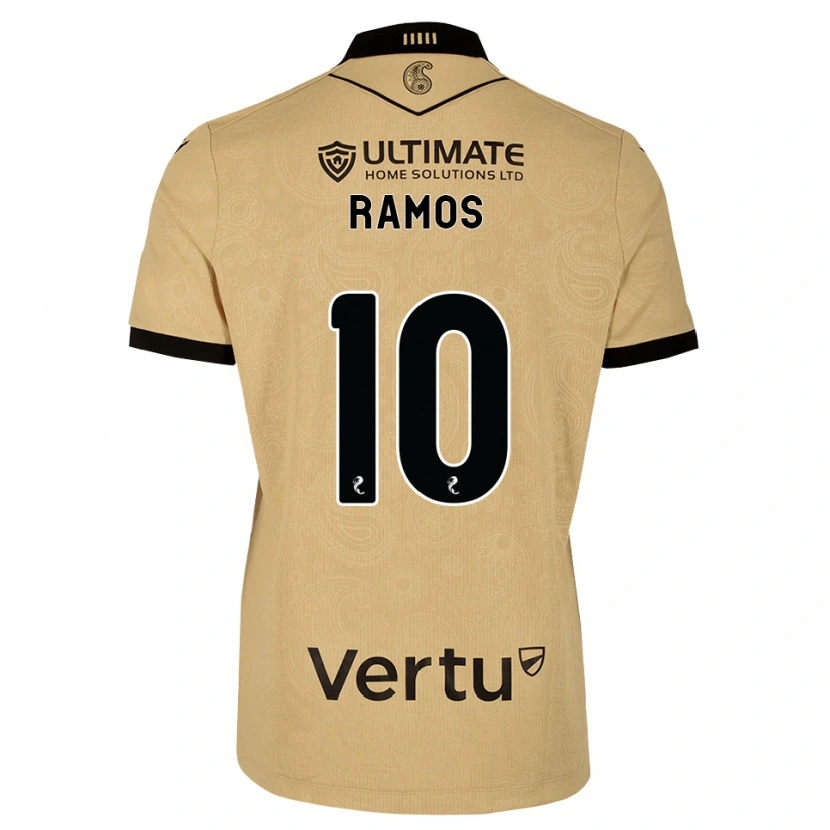 Danxen Damen Samuel Ramos #10 Burlywood Schwarz Auswärtstrikot Trikot 2026/27 T-Shirt Schweiz
