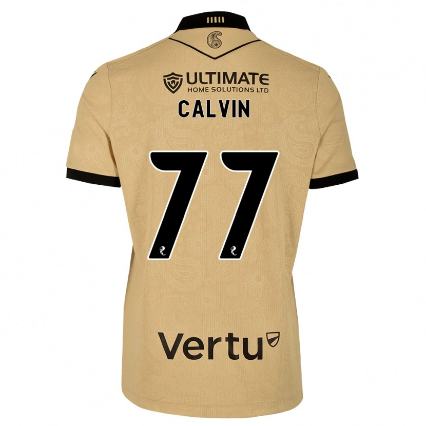 Danxen Damen Jalmaro Calvin #77 Burlywood Schwarz Auswärtstrikot Trikot 2026/27 T-Shirt Schweiz